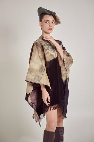 Black Lunar Poncho