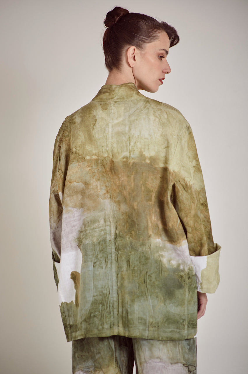 Green Tangsuit Jacket