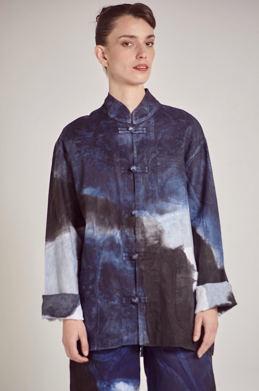Blue Tangsuit Jacket